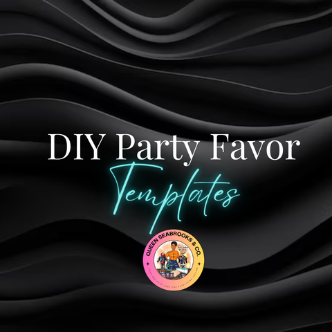 DIY Themed Party Favor Templates