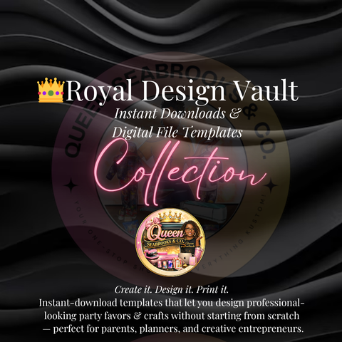 The Royal Design Vault (Instant Download Digital File Templates)