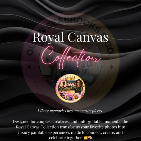 Royal Canvas Collection | Custom Date Night Paint Sets for Couples