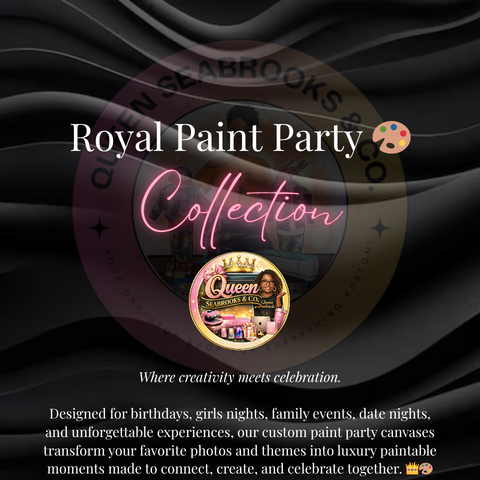 Custom Paint Party Canvas Sets | Queen Seabrooks & Co.