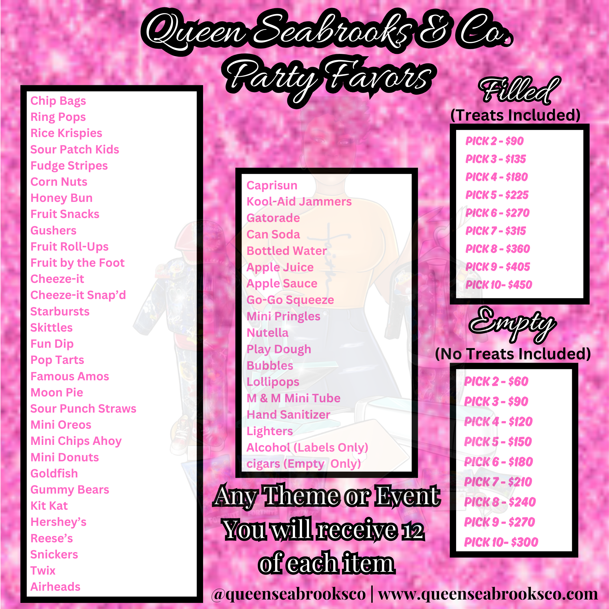 Luxury Custom Party Favors | Personalized for Any Theme or Event