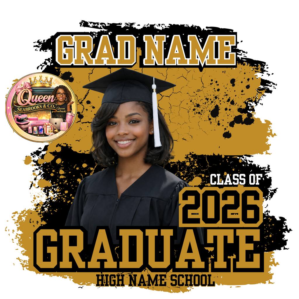 Double Sided Grad Pillow Template