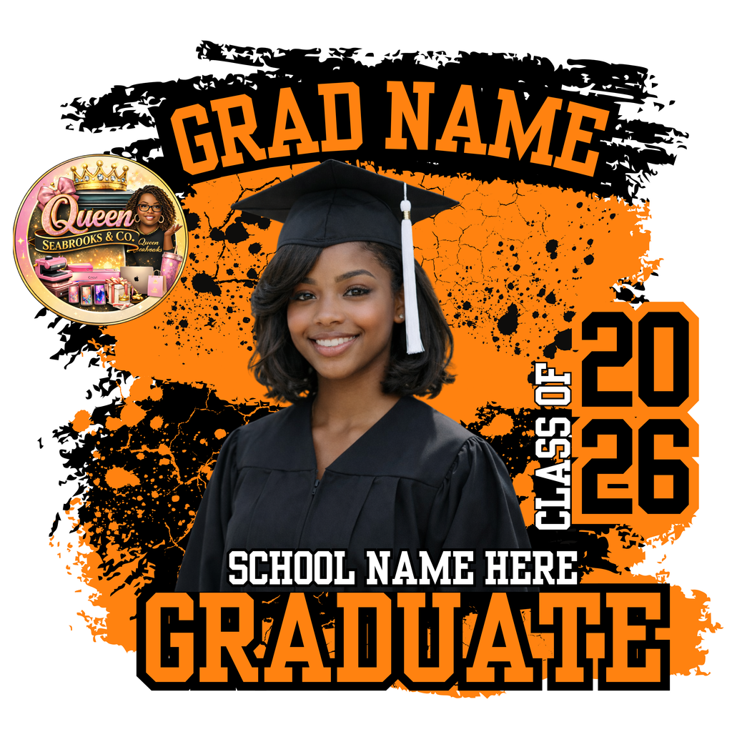 Double Sided Grad Pillow Template