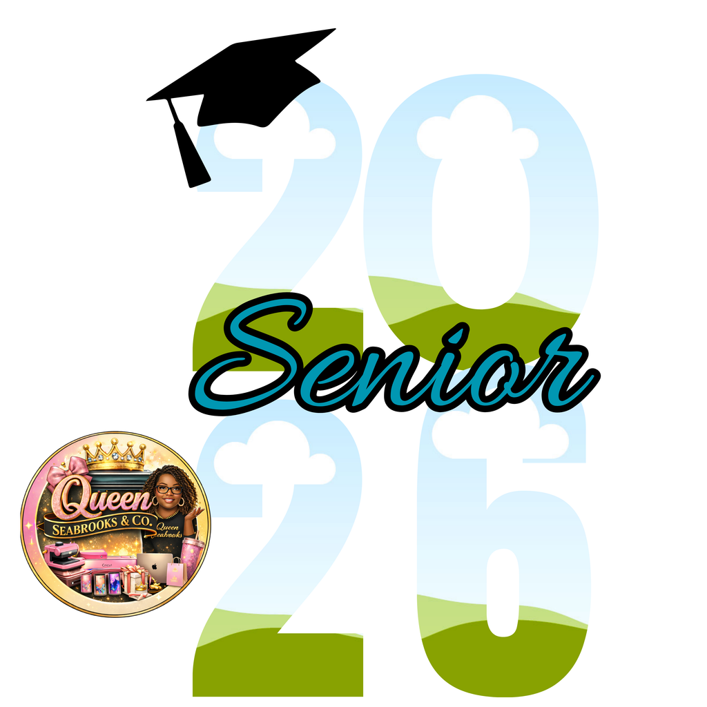 Double Sided Grad Pillow Template
