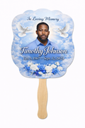 Memorial Hand Fans – Personalized Funeral Fans – Custom Tribute Keepsakes