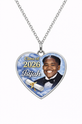 Graduation Necklace – Personalized Photo Necklace – Remembrance Jewelry Gift