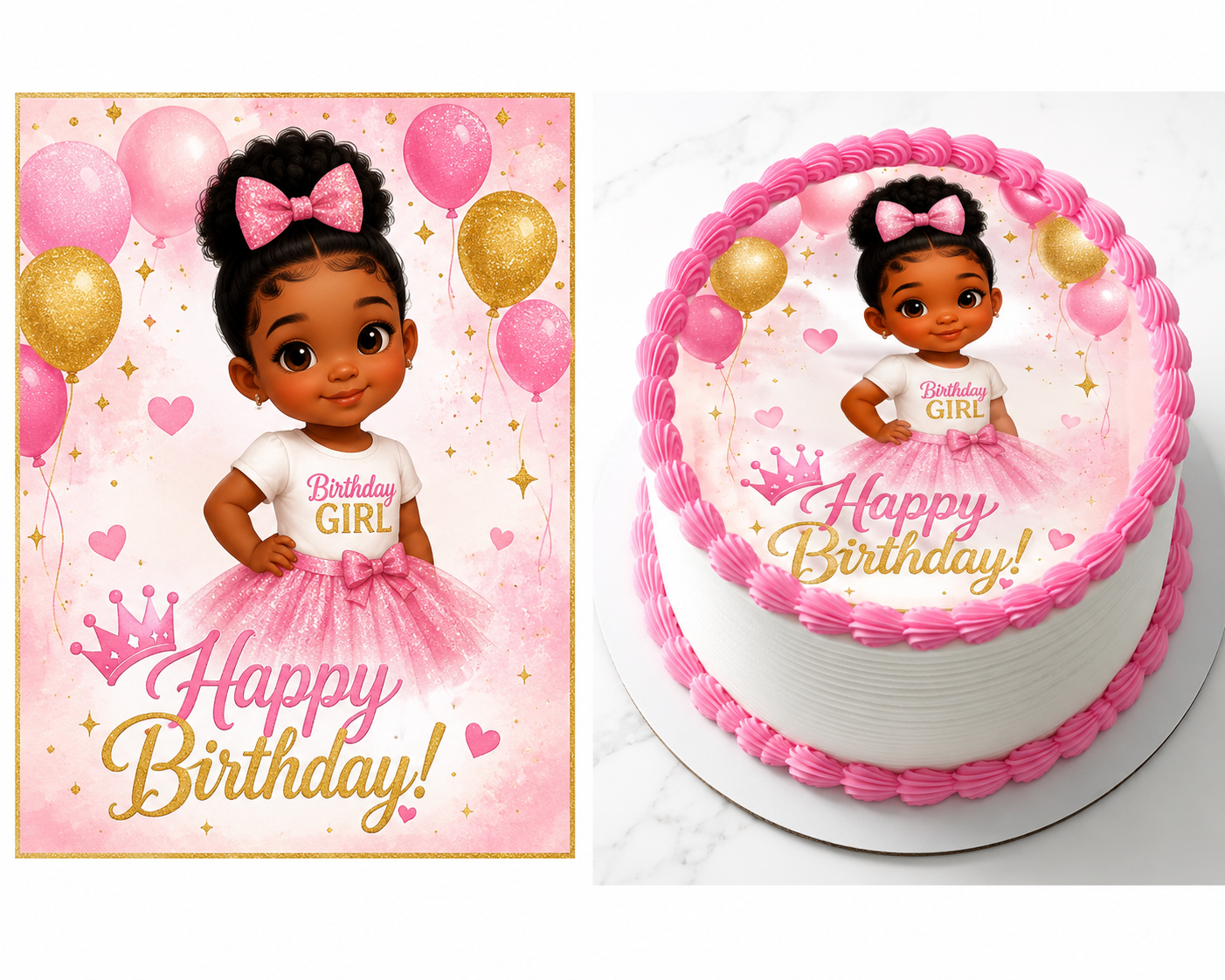 Custom Edible Cake Sheet (8.5" x 11")