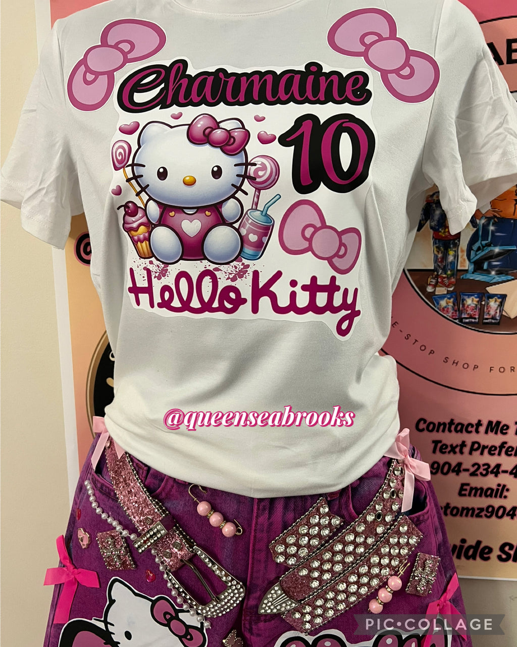 🎉 2pc Set Luxury Custom Birthday Outfit – Theme of Your Choice 🎉