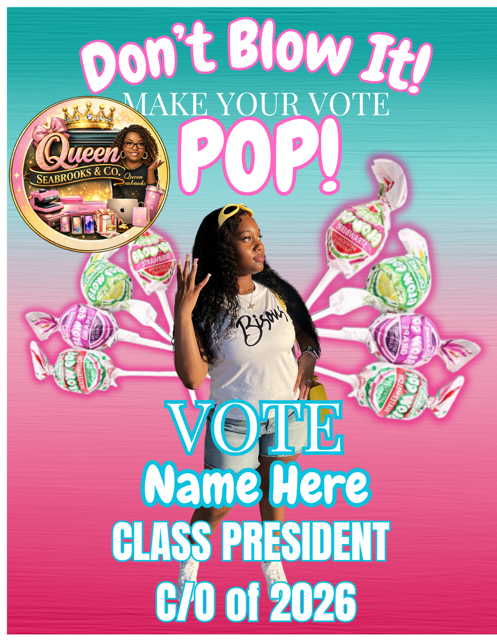 Student Council Campaign Template & Flyer Bundle