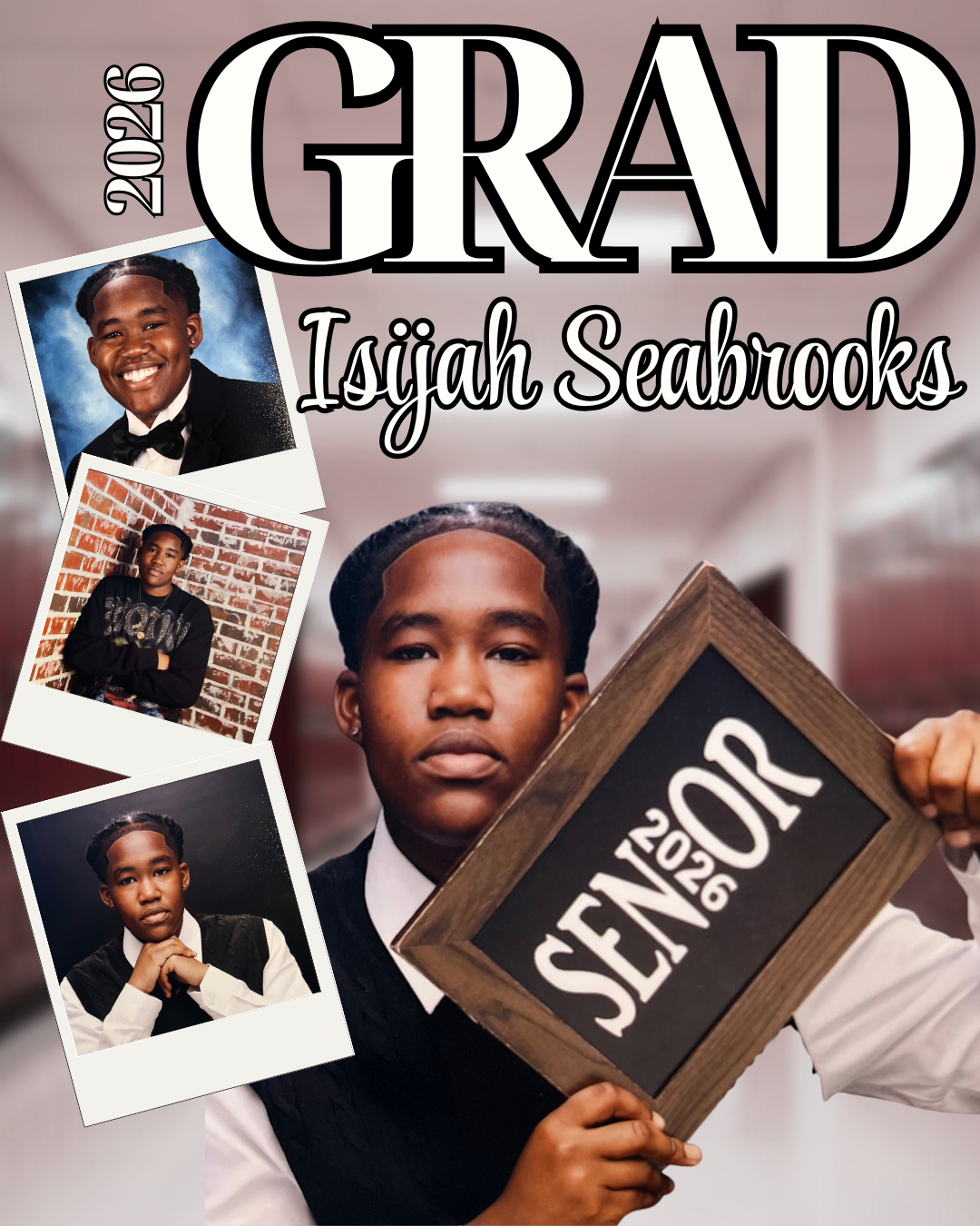 Graduation Magazine Cover – Personalized Senior Magazine