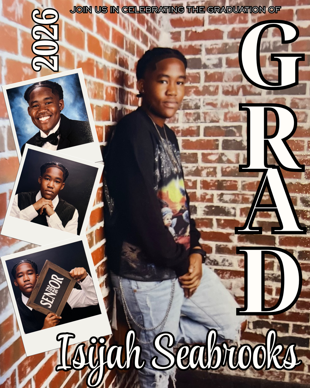 Graduation Magazine Cover – Personalized Senior Magazine