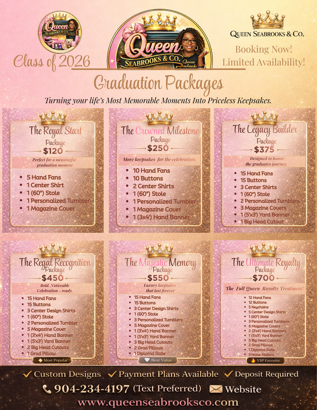 Senior 2026 Grad Packages