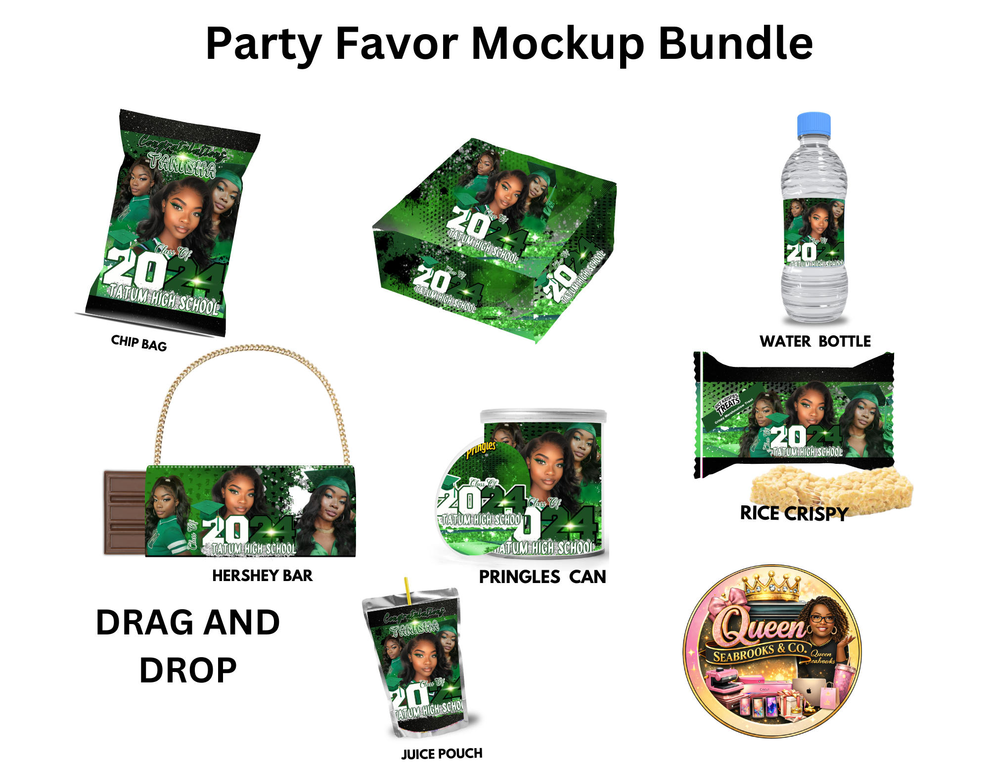 Grad Party Favor Template