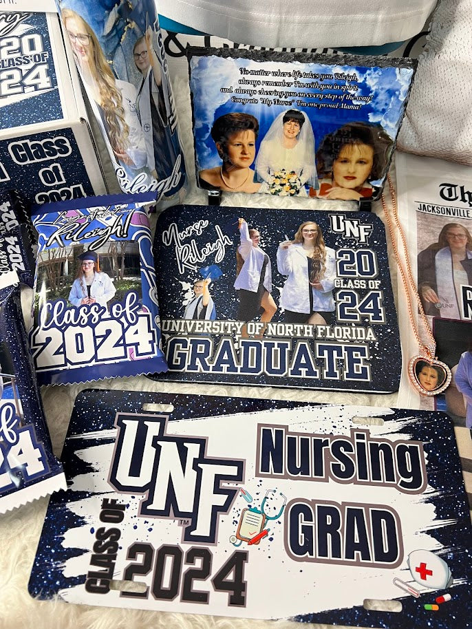 Proud Graduate Box – Starter Celebration – Personalized Senior Graduation Bundles –  Custom Senior Keepsake Set