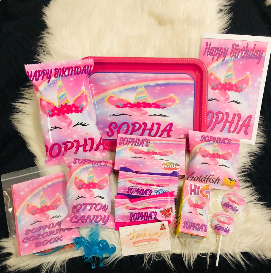 Personalized Birthday Gift Box | Custom Theme Snack Box, Shirt & Tumbler Options