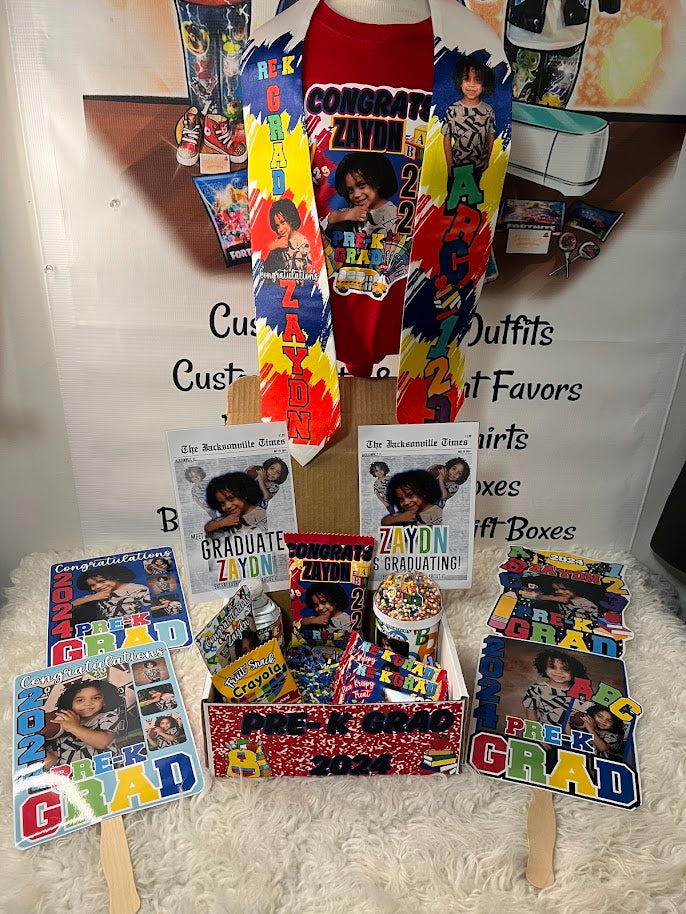 Kinder Graduation Gift Box – Personalized Kindergarten Graduation Gift Set