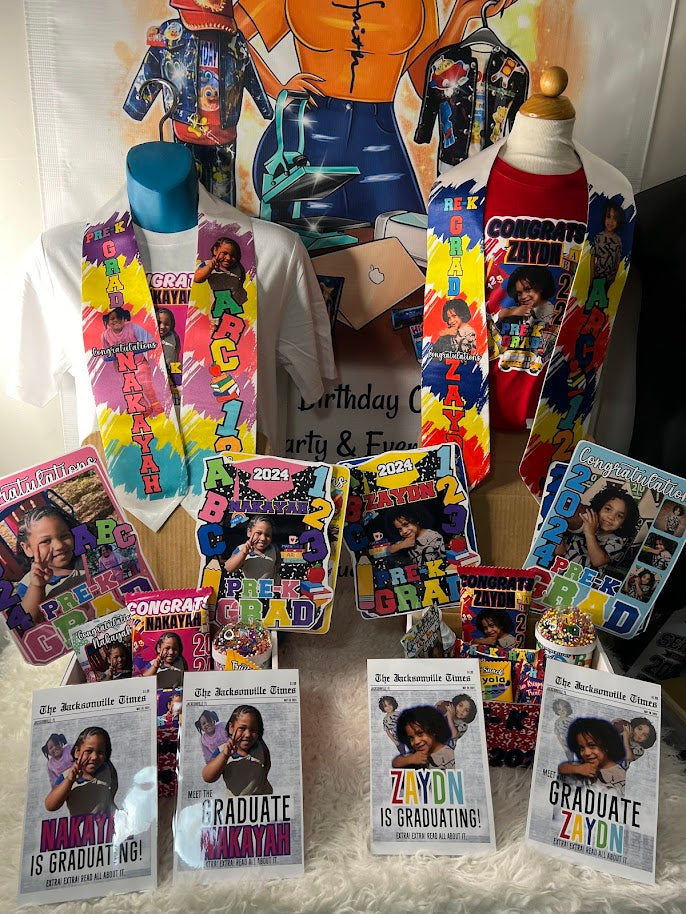 Cheers to You Gift Box Kinder Graduation Gift Box – Personalized Kindergarten Graduation Gift Set