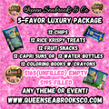 5-Favor Luxury Package | Ultimate Party Favor Bundle (60 Items)