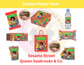 Colorful Street Friends Birthday Party Favor Template #1  Bundle Editable