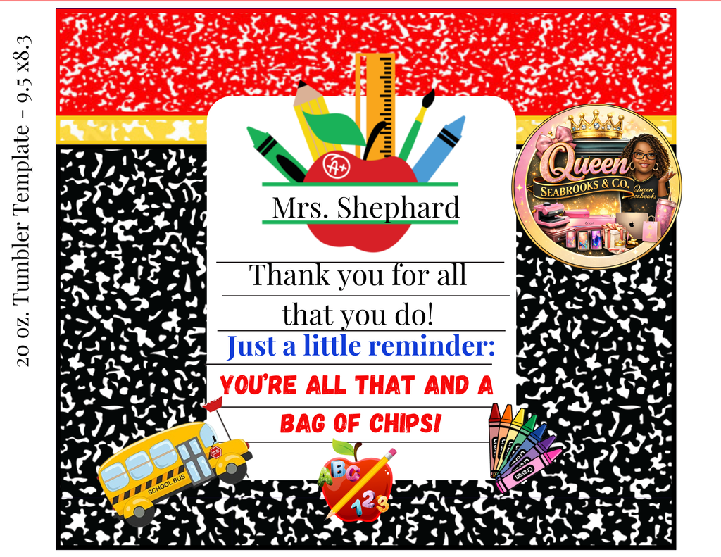 Teacher Appreciation Bundle Template #1
