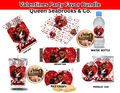 Valentine’s Day Party Favor Templates | Editable Canva Bundle