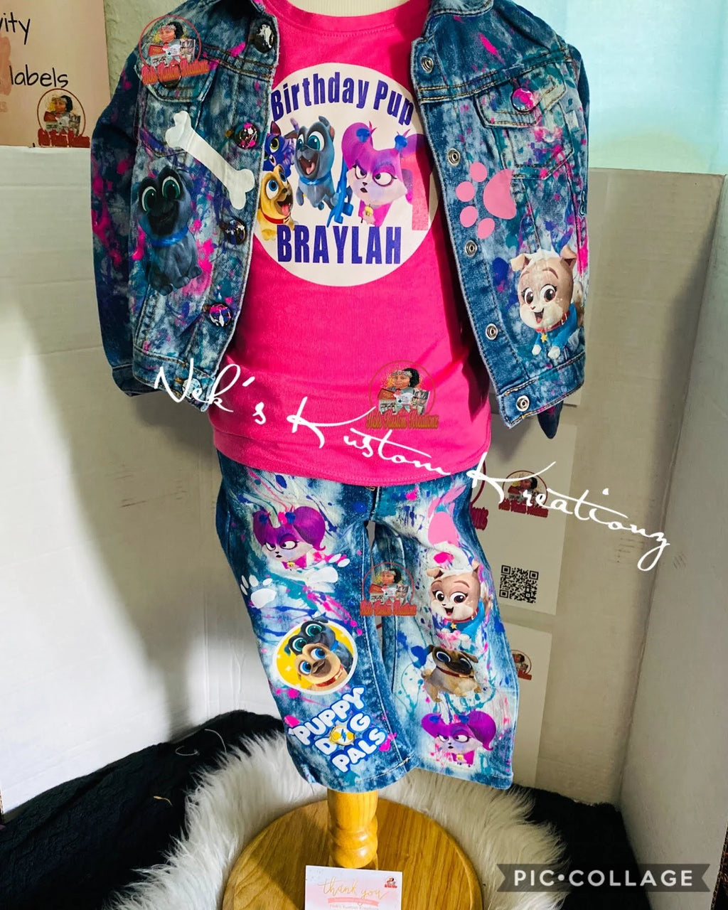 🎉 3pc Set Luxury Custom Birthday Outfit – Theme of Your Choice 🎉