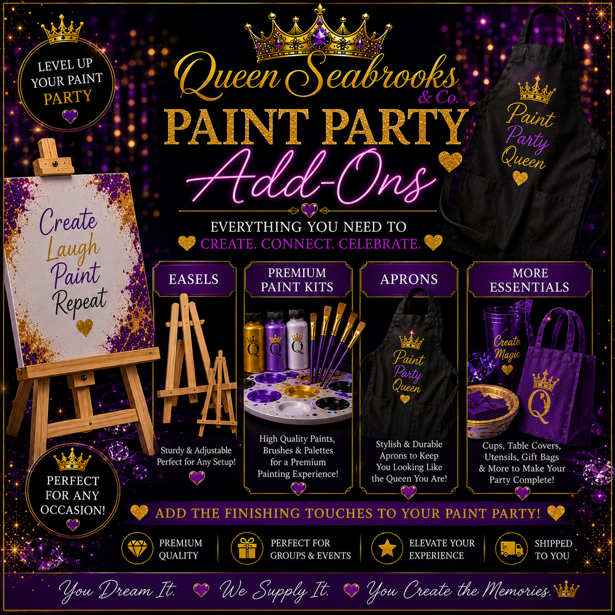 🖌️ Paint Party Add-Ons Collection